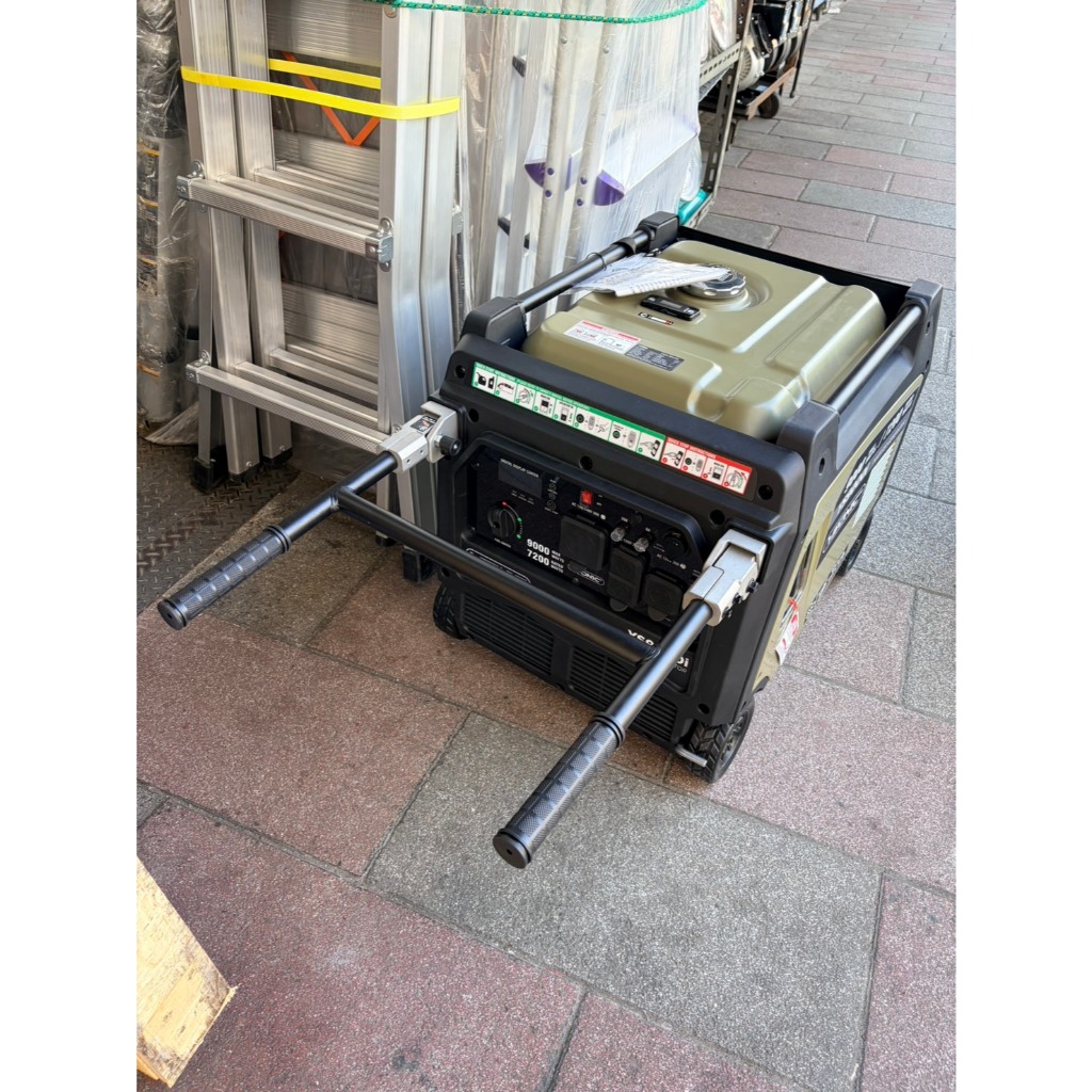 台北工具9000I靜音變頻發電機YS9000I電啟動/手拉二用 110/220V四行程停電露營擺攤 商品圖片 5