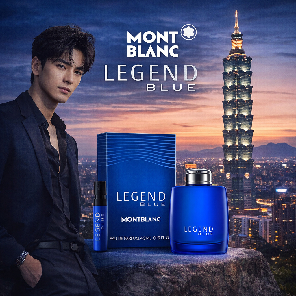 萬寶龍 傳奇紳藍淡香精（4.5ml）