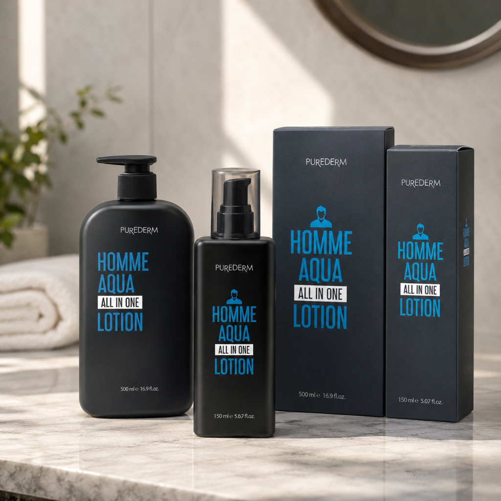 PUREDERM 男士水潤多效合一乳液 150ml / 500ml