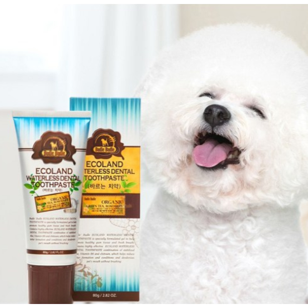 Budle'Budle Ecoland 寵物潔牙塗抹式牙膏(80g)