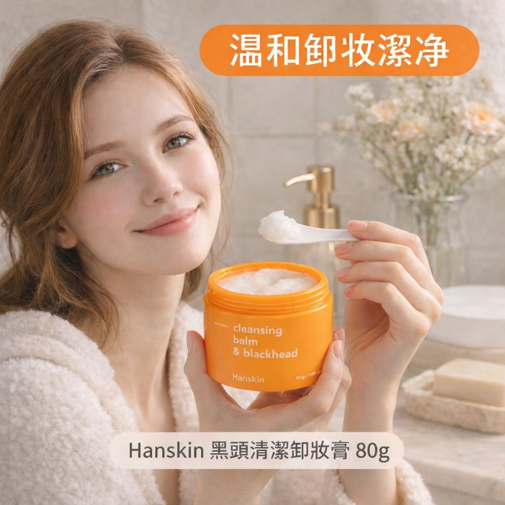Hanskin AHA 黑頭清潔卸妝膏