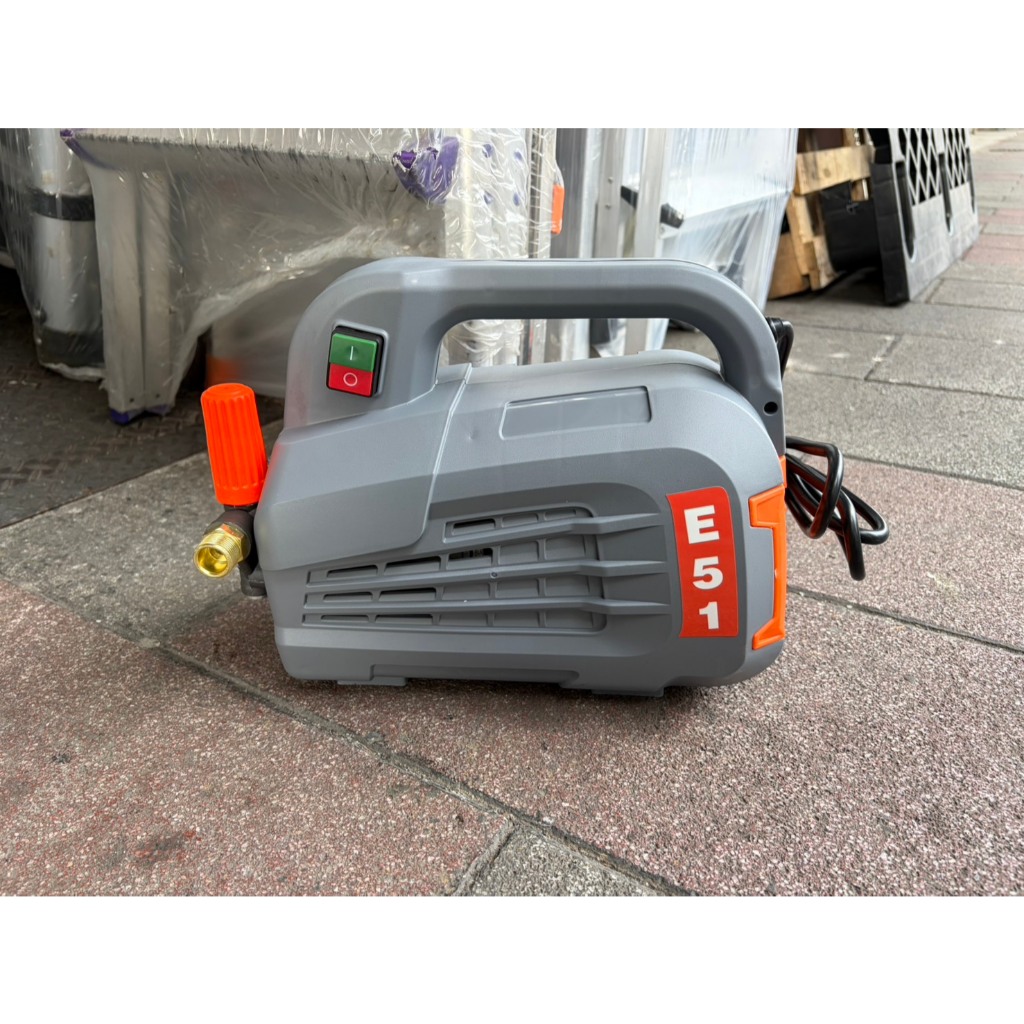 台北工具 可調壓力 感應式無碳刷大流量E51高壓清洗機 自吸式 可直接水桶吸水 商品圖片 2