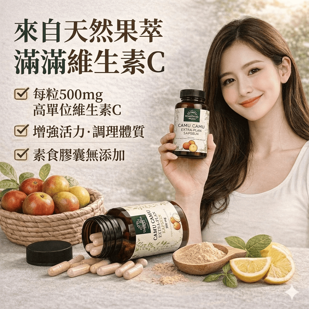 Unimedica 卡姆果維他命C 500mg 膠囊 120入