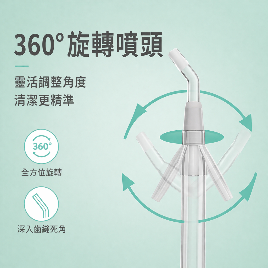寶可齡 WASH330系列專用 牙周齒間噴頭
