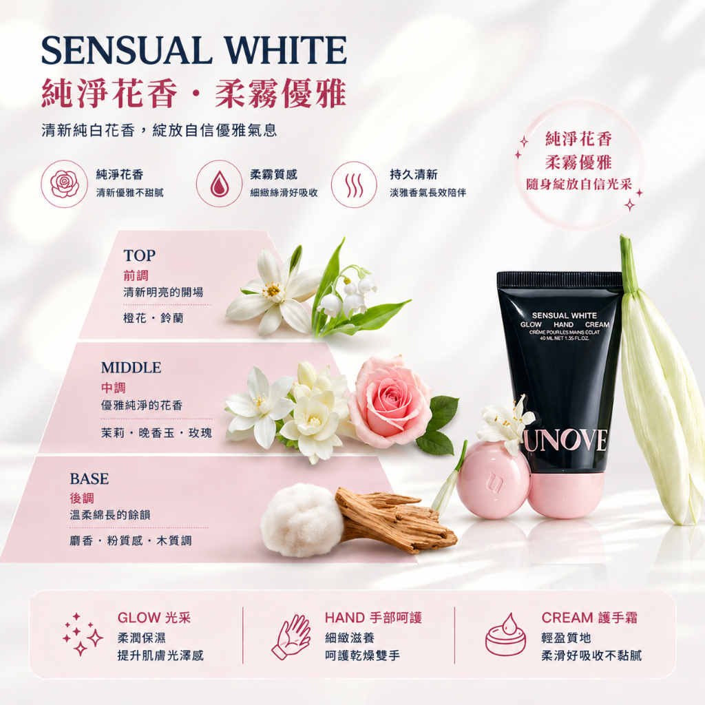 UNOVE 光澤護手霜 40ml