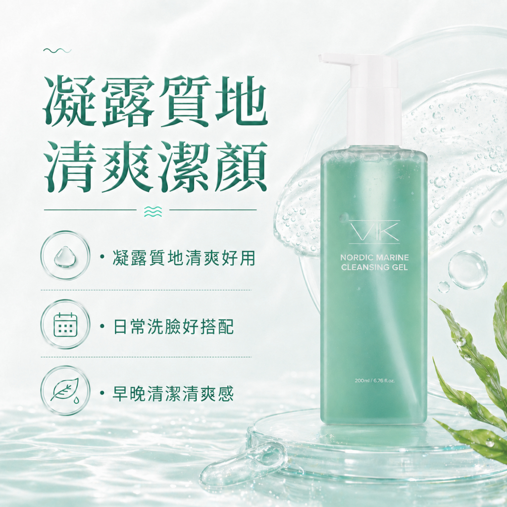 VIK 北歐深海淨顏泡沫凝露 200ml