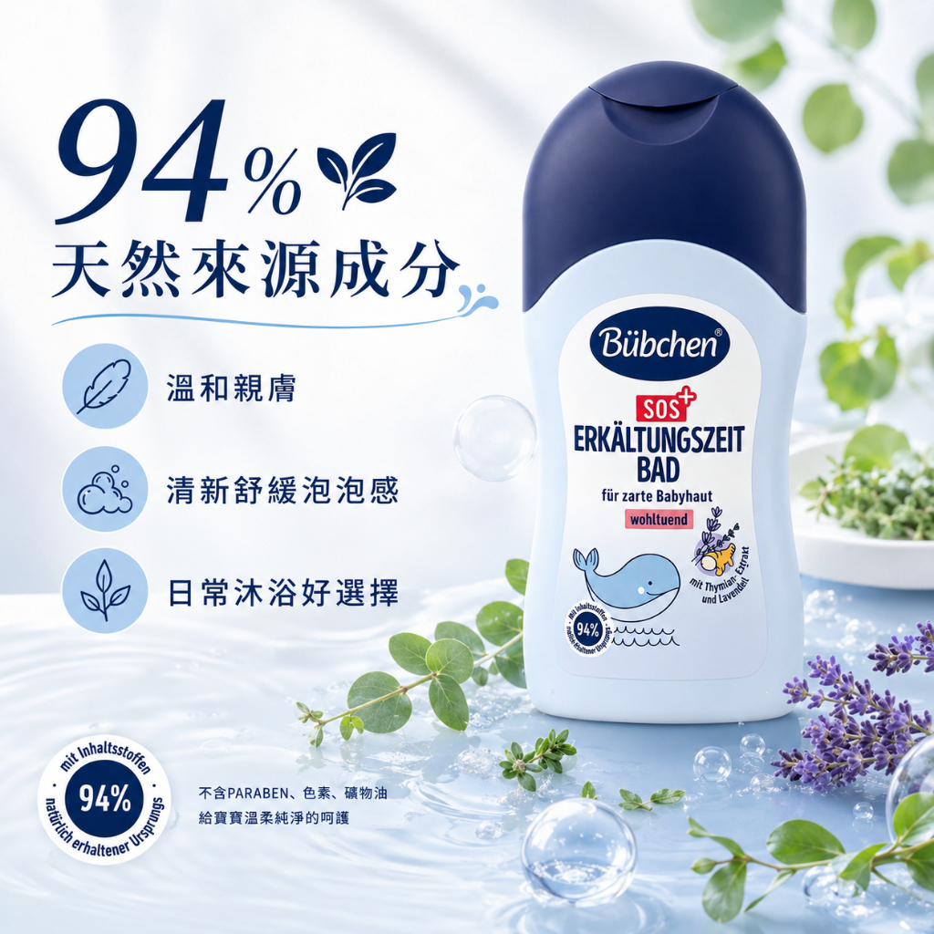 Bübchen SOS舒緩泡泡浴露