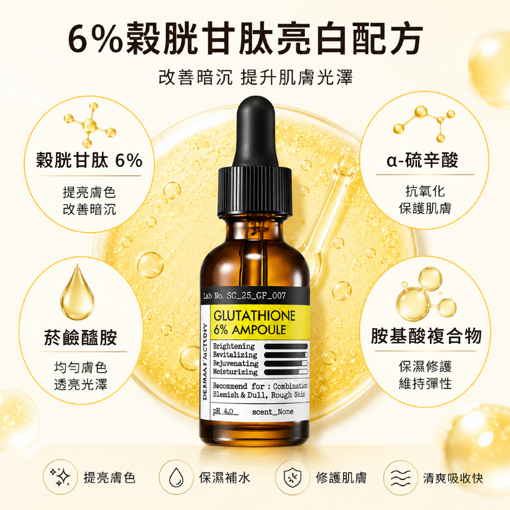 DermaFactory穀胱甘肽安瓶30ml