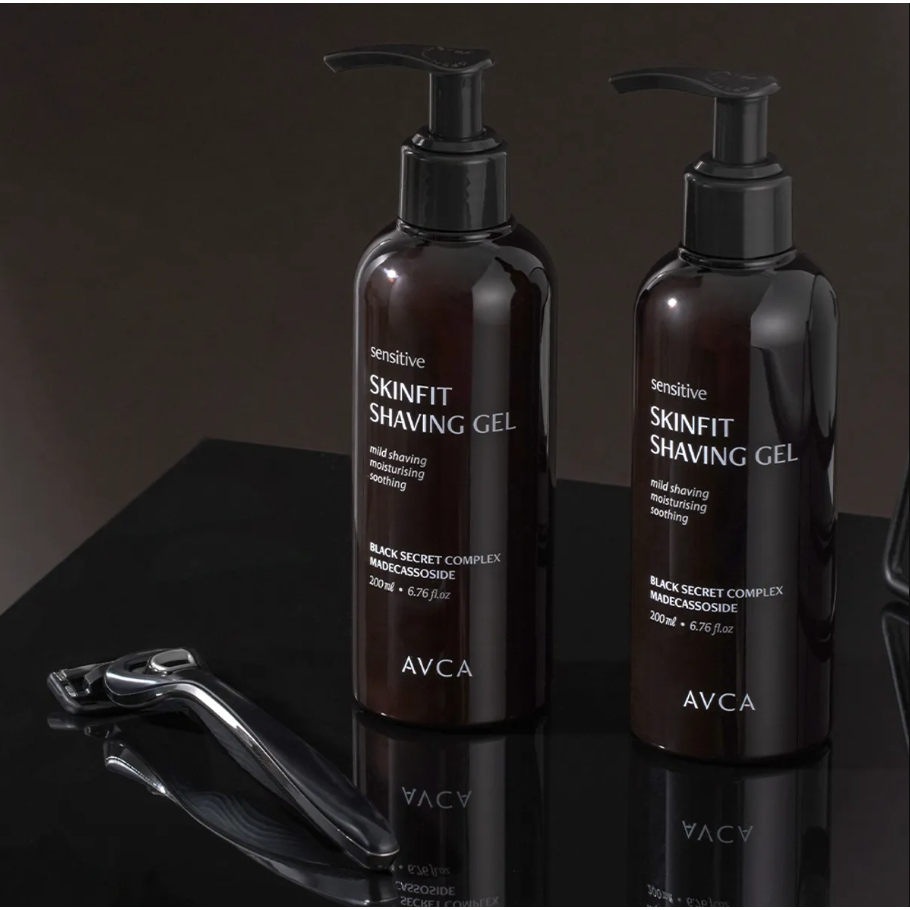 AVCA 男士敏感肌刮鬍凝膠 200ml