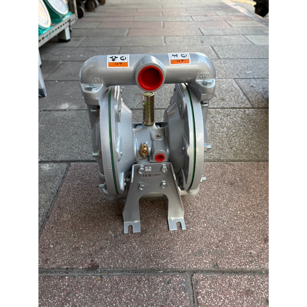 1吋強力型氣動隔膜 四腳仔氣動噴漆 送漆機 噴漆用 無收縮水泥壓送 氣動雙隔膜 雙隔膜泵浦 幫浦 商品圖片 2