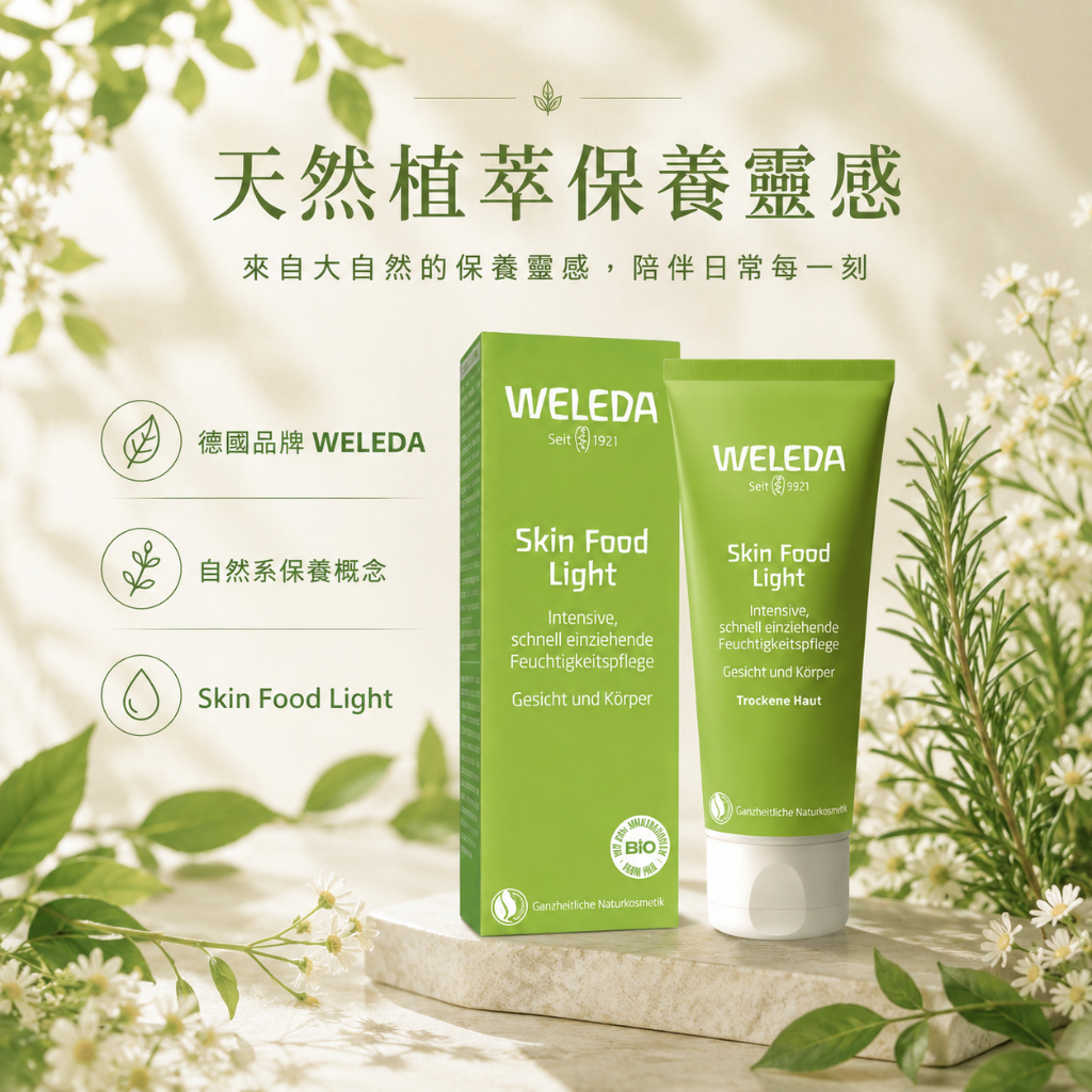 德國 WELEDA 輕盈保濕霜