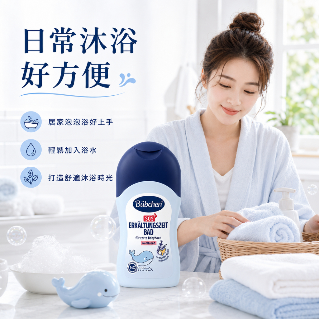 Bübchen SOS舒緩泡泡浴露