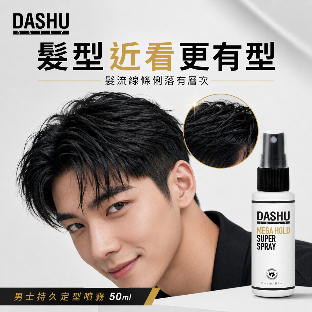 DASHU 男士持久定型噴霧 50ml