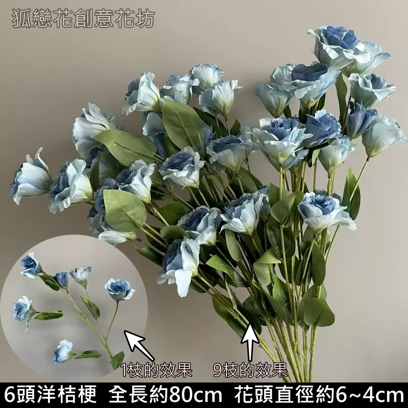 6頭洋桔梗❰漸層藍❱