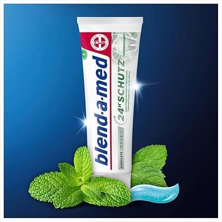 德國 blend-a-med Expert 全護專家深層潔淨牙膏 75ml 錫離子複合科技 24H 全效防護 清新薄荷