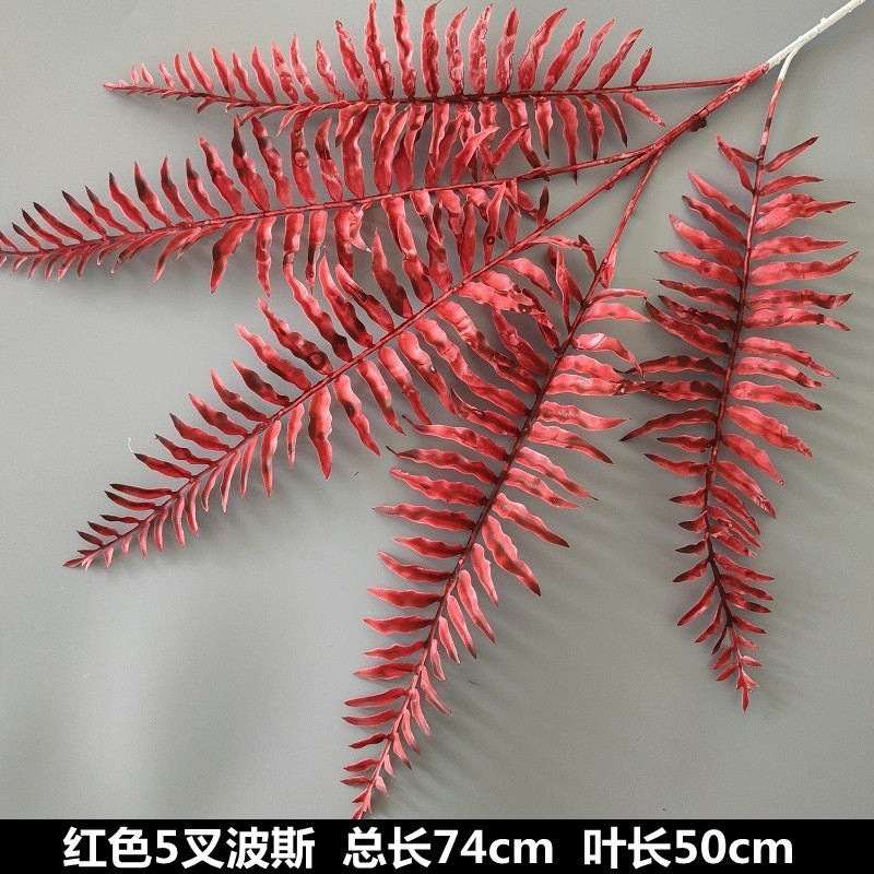 台灣現貨【紅色線條花】飛燕草桔梗蘭花造型枝材 可彎折插花配材 高瓶延伸背景花藝 現代新中式風佈置 花藝材料