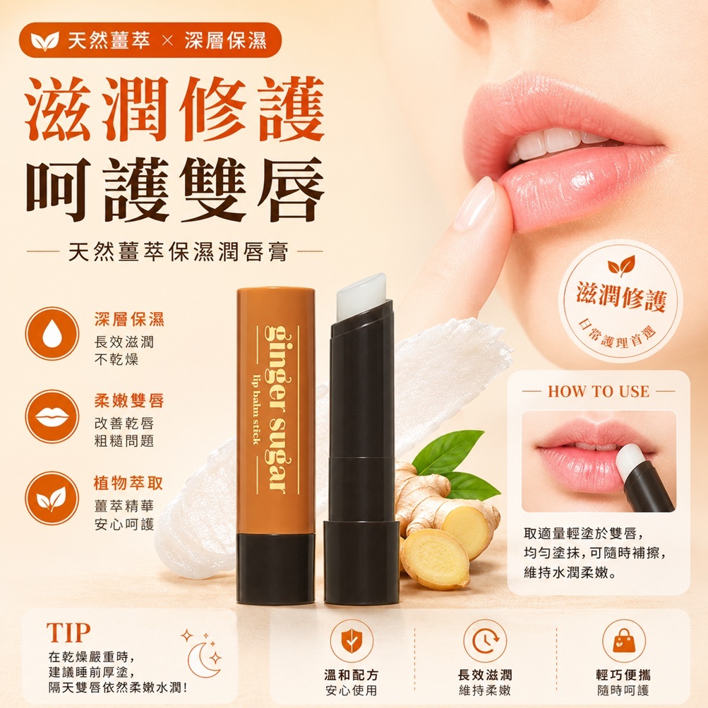 ETUDE 薑糖護唇膏棒 (3.7g)