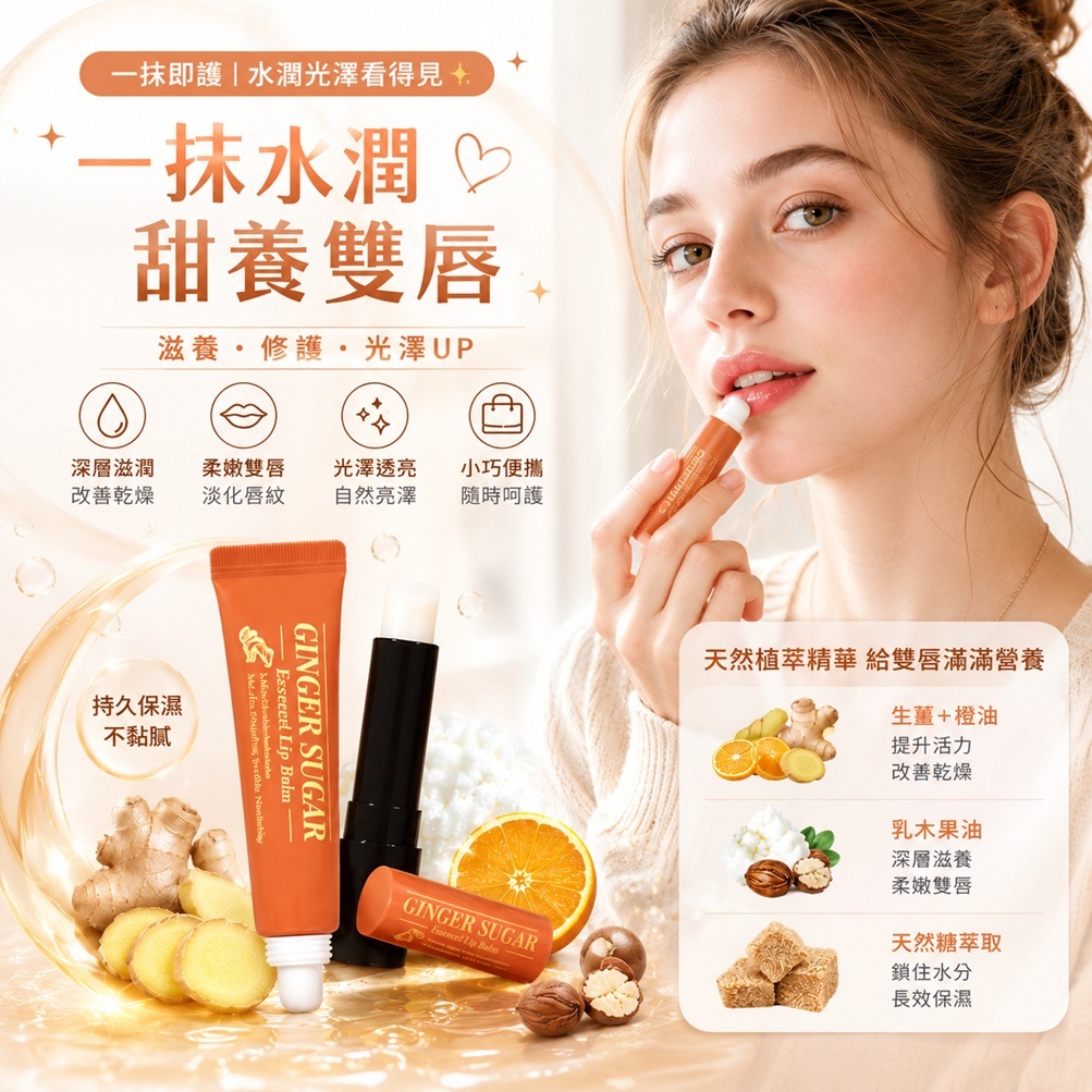 ETUDE 生薑糖精華護唇膏 15ml