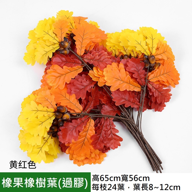 橡果橡樹葉