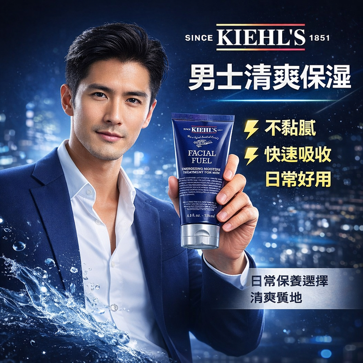 契爾氏 極限男性活膚乳液（125ml）－國際航空版