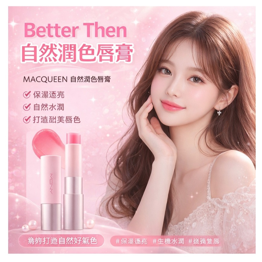 MACQUEEN Better then 自然潤色唇膏 3.5g