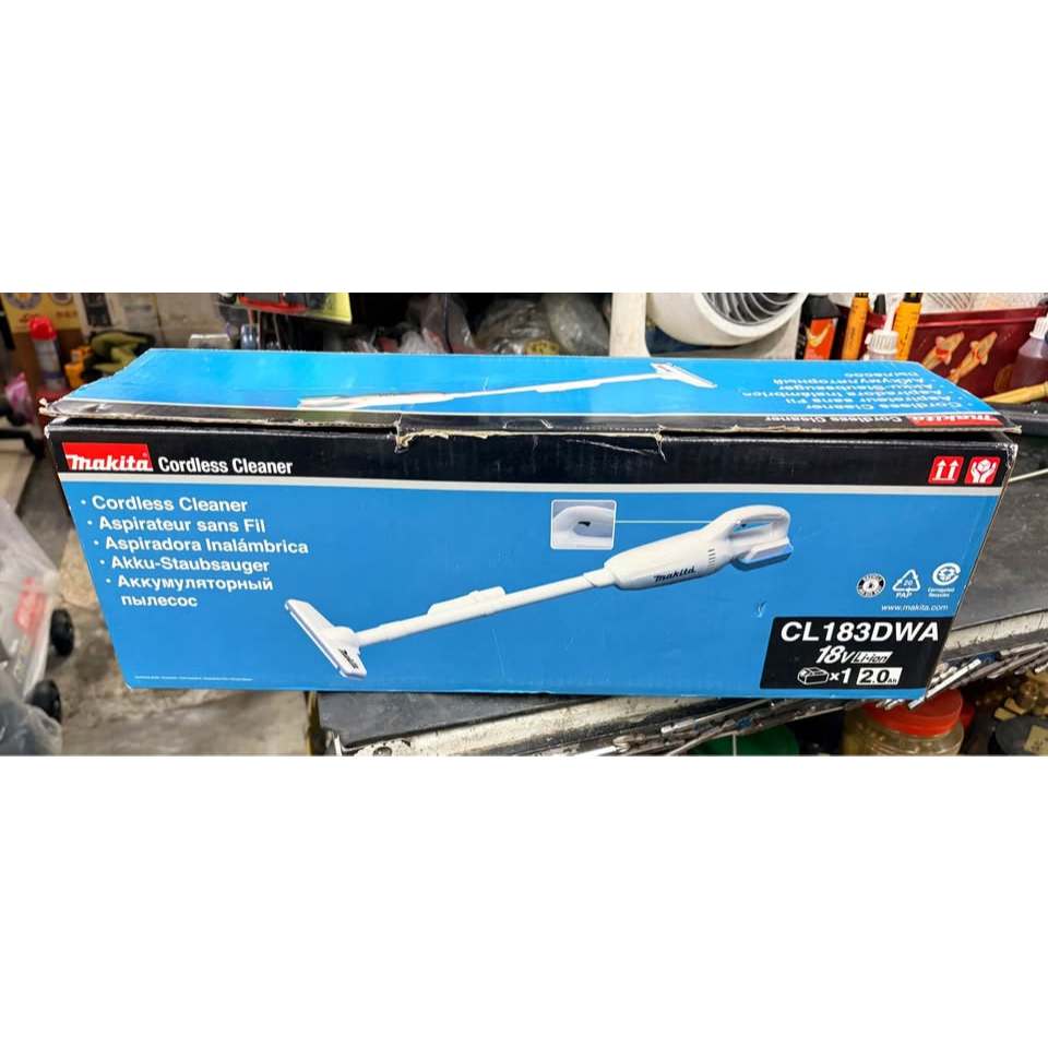 Makita 牧田CL183DWA 充電式吸塵器 牧田 18V 吸塵器集塵單電池18V 2A＋充電器 商品圖片 2