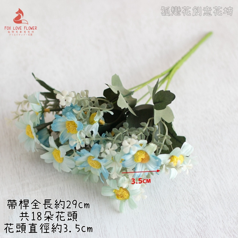 小雛菊（油畫藍）