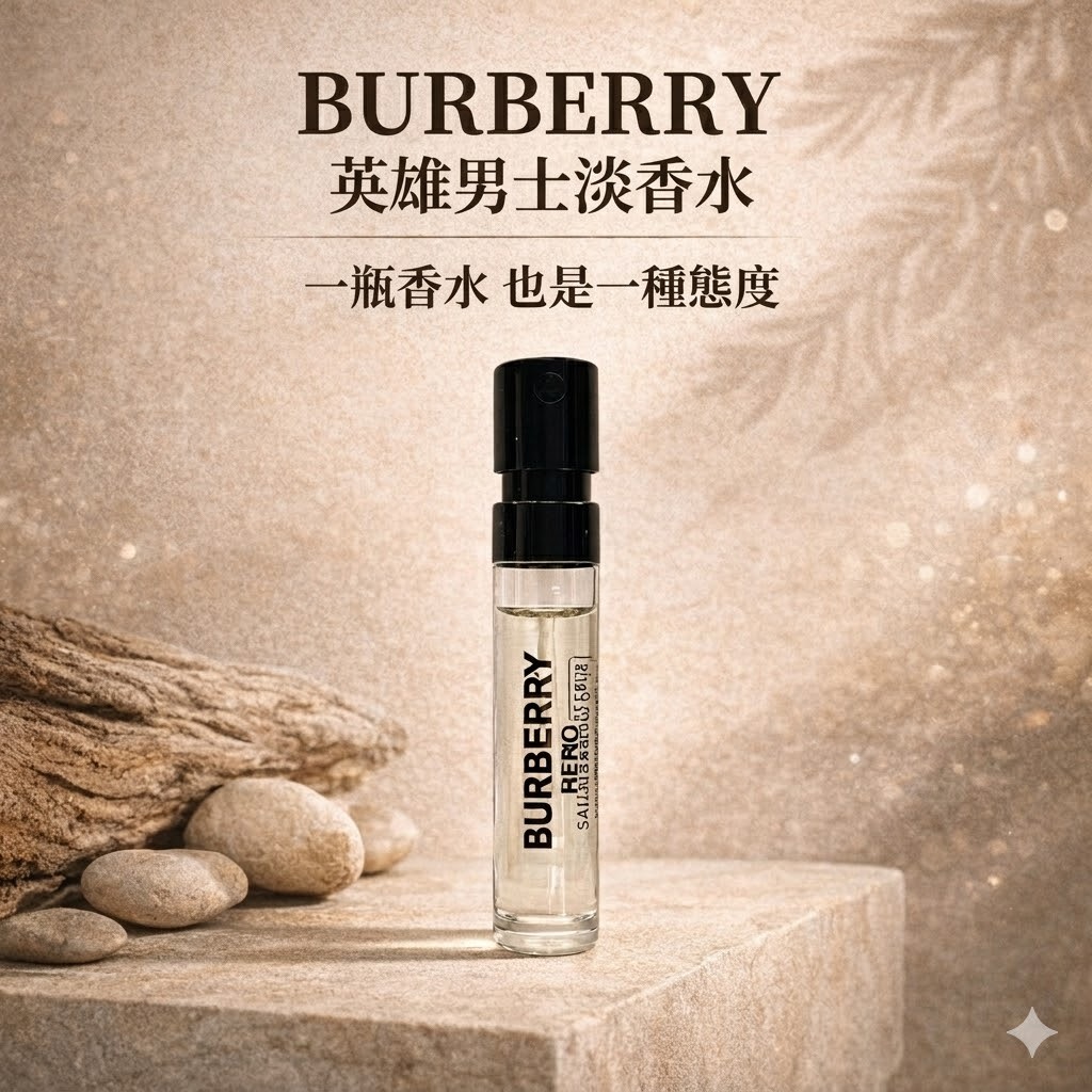 BURBERRY 英雄男士淡香水 針管 1.5ml