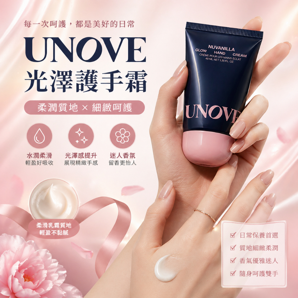 UNOVE 光澤護手霜 40ml
