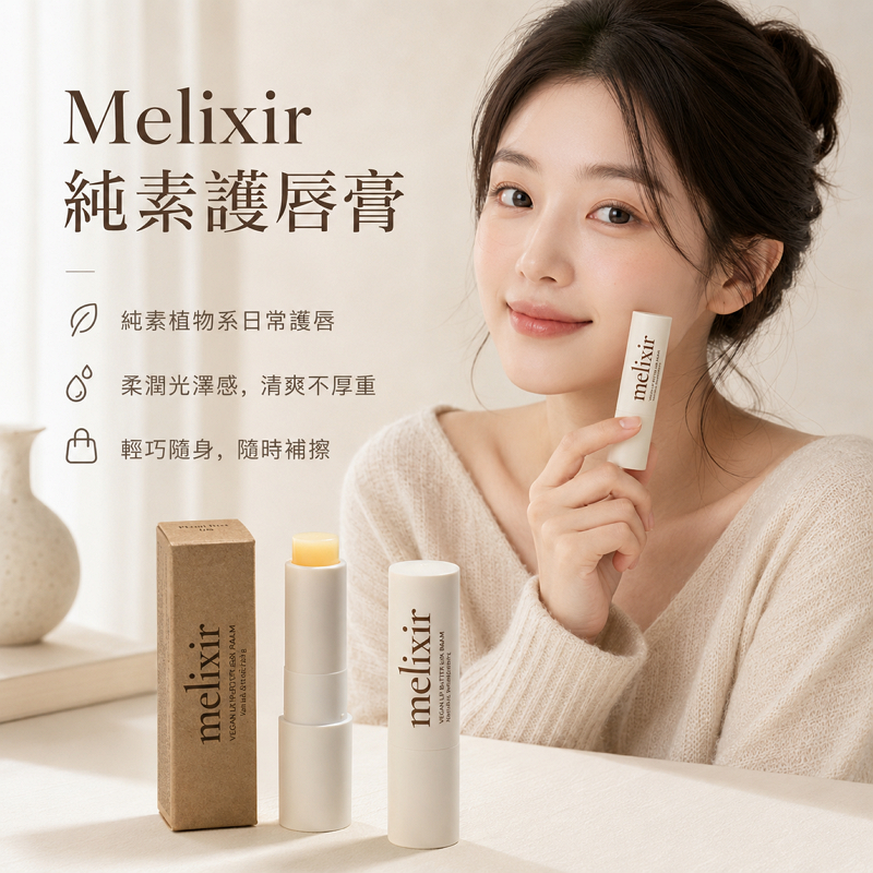 Melixir 純素護唇膏
