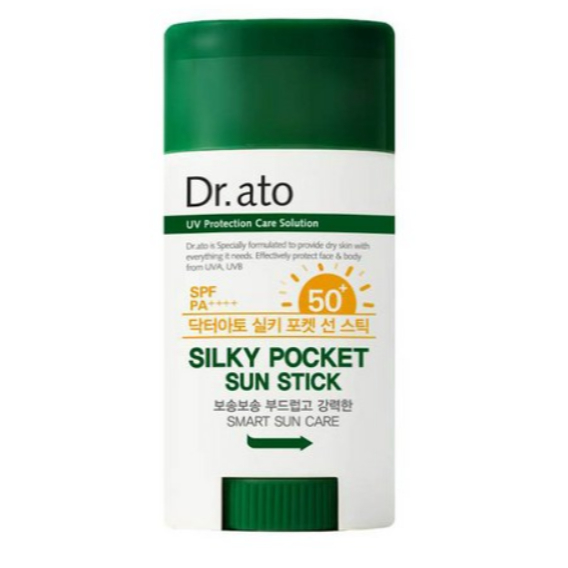 Dr.ato Silky Pocket積雪草清爽溫和防曬棒 SPF50+ PA++++(17g)