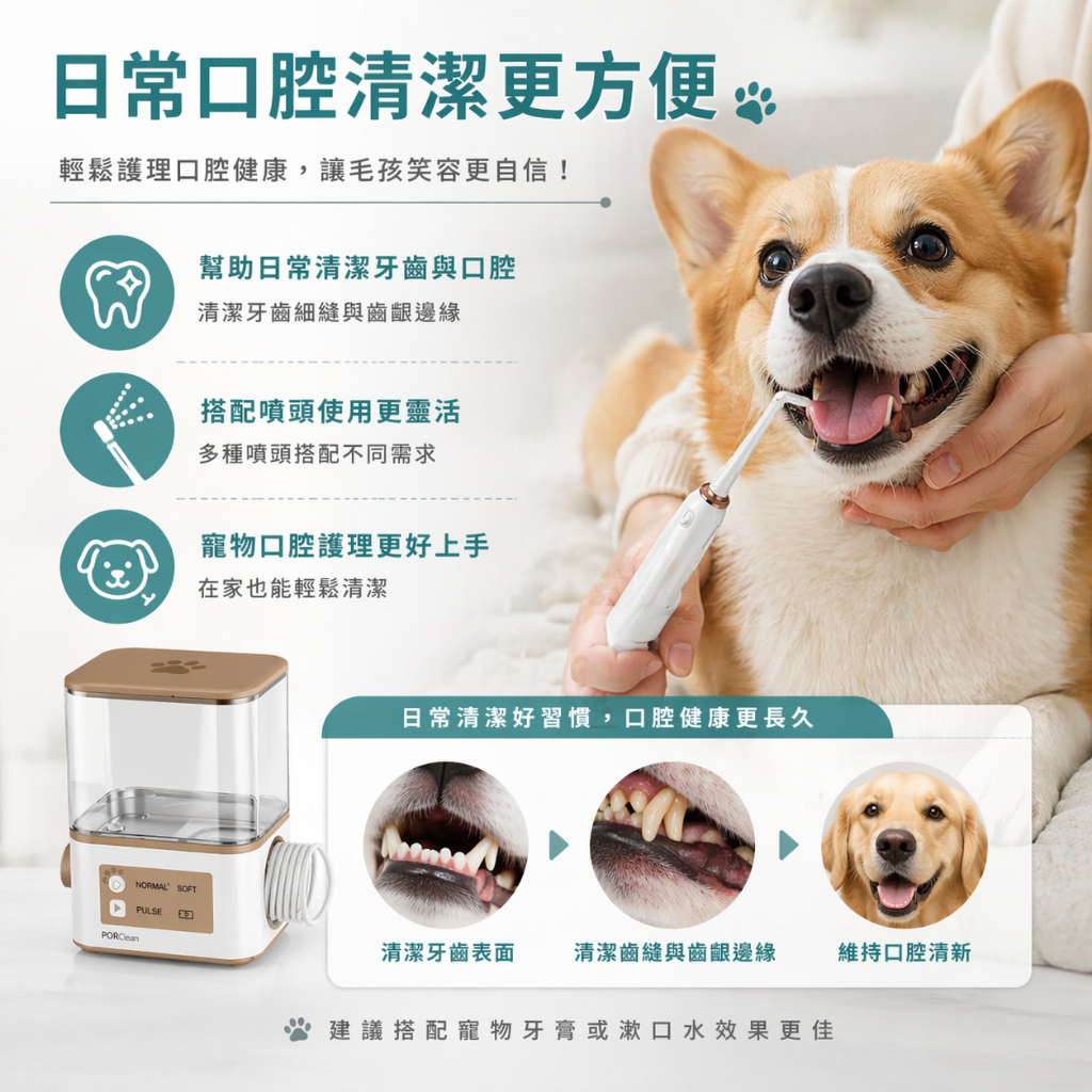 寶可齡PET100寵物潔牙機