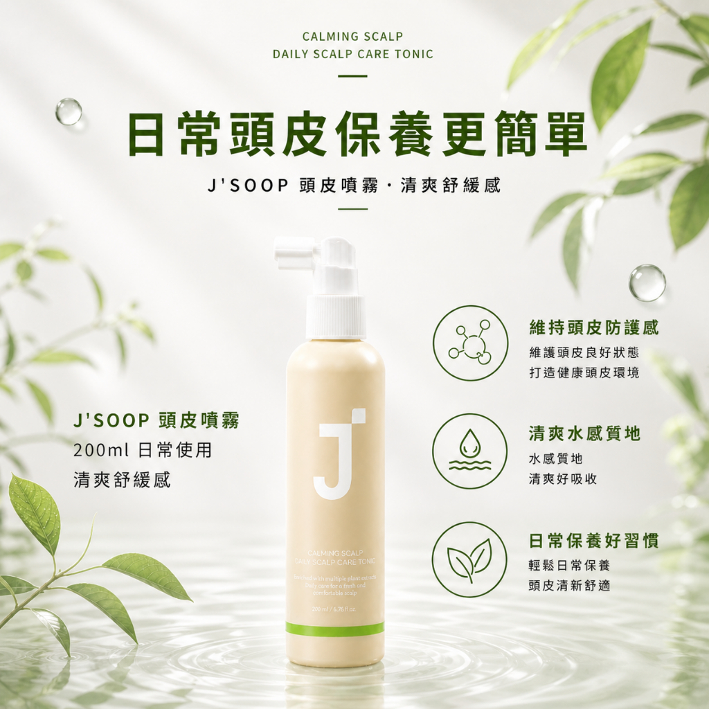 J'SOOP Calming Cera 頭皮護理噴霧(200ml)