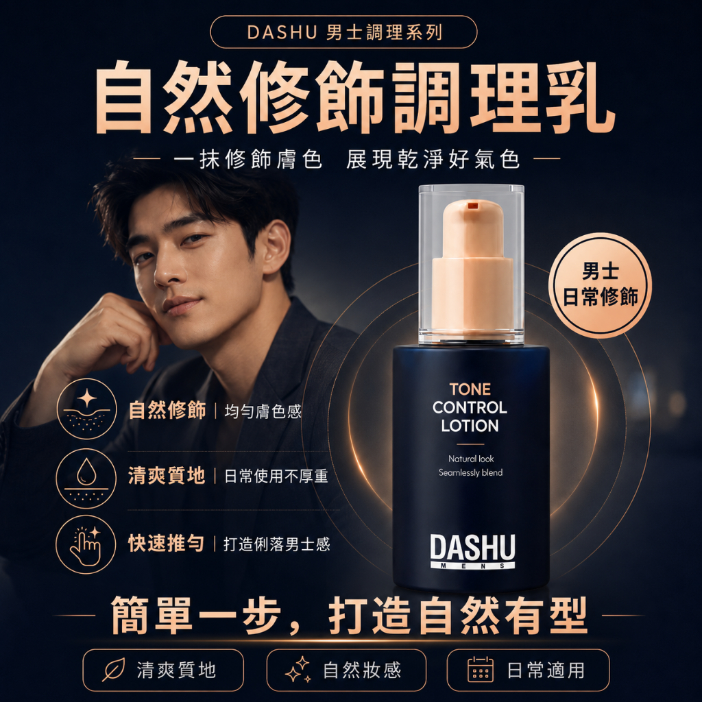 DASHU 男士潤色乳液 65ml