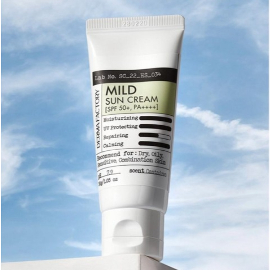 DermaFactory 物理性溫和扁柏水防曬霜 SPF50+ PA++++