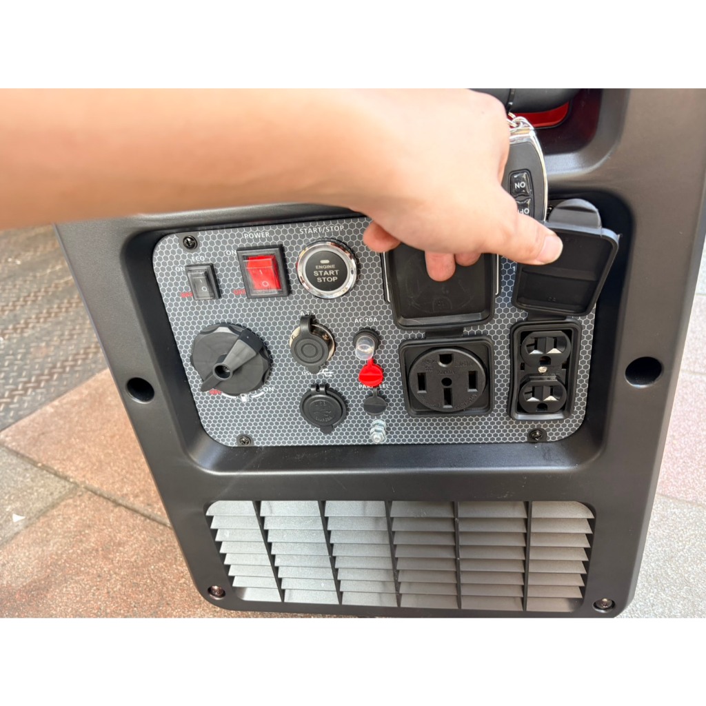 台北工具6000I靜音變頻5500W發電機110/220V雙電壓輸出 可搭配ATS不斷電 商品圖片 5