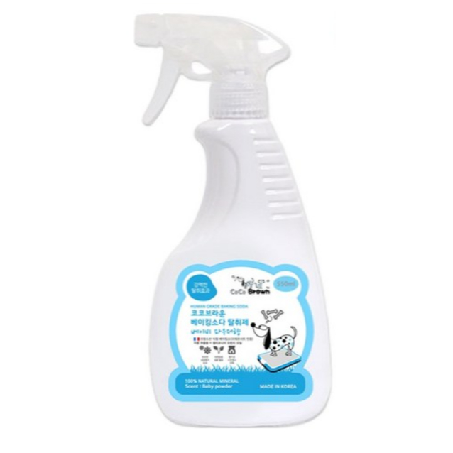 韓國CoCoBrown 寵物專用小蘇打除臭噴霧 薰衣草香/爽身粉香 550ml