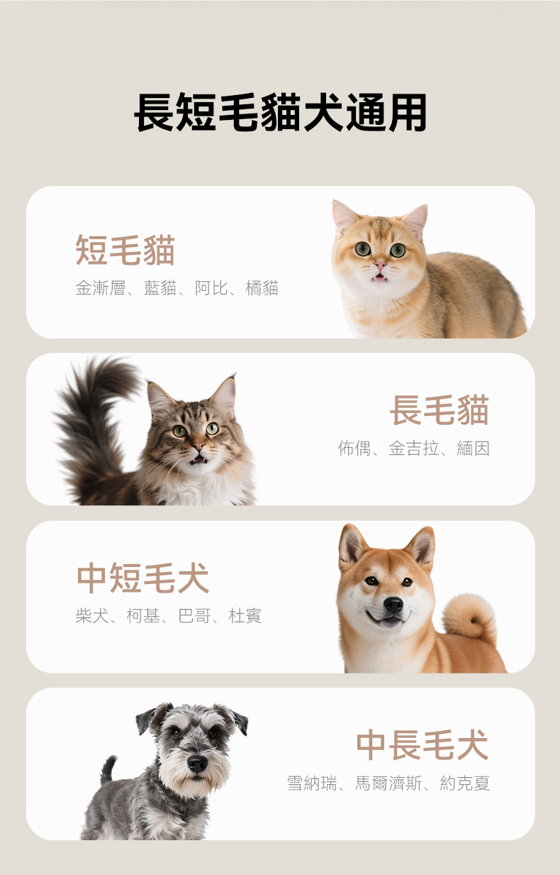 Maogougo 寵物圓餅梳子