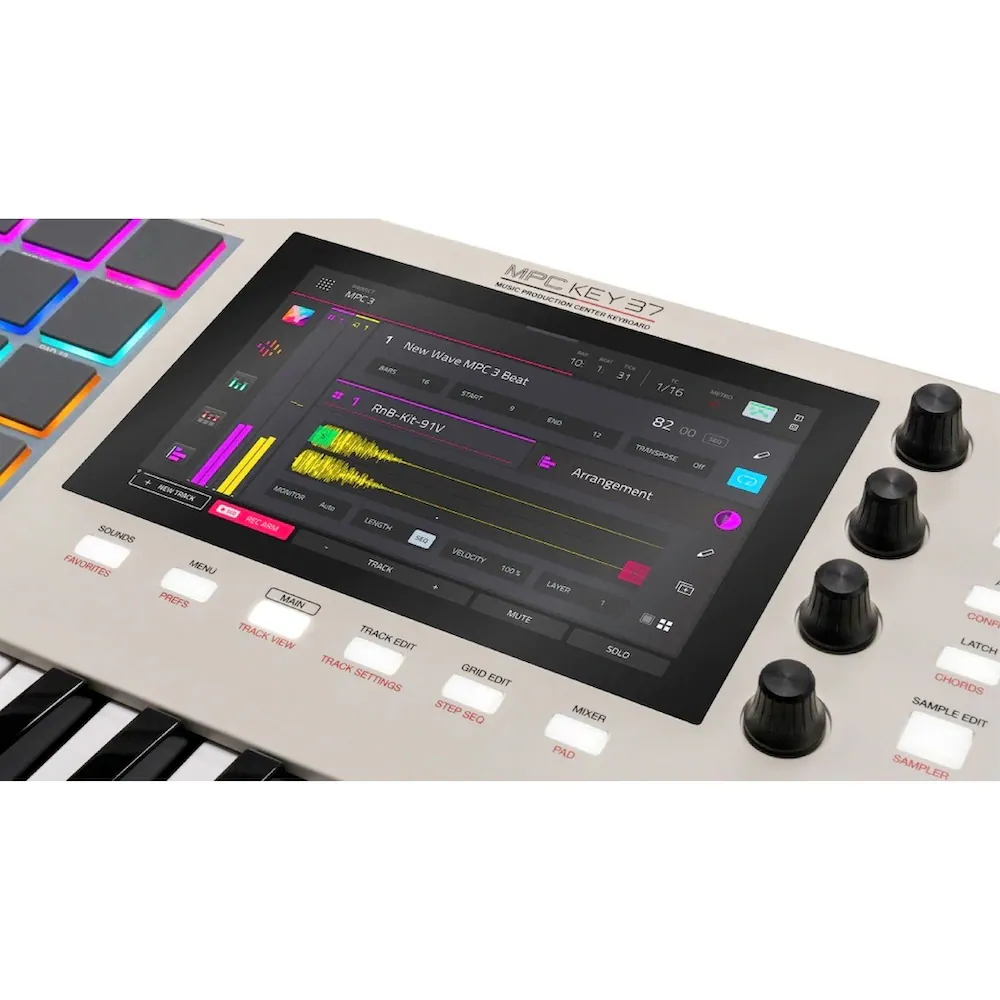 AKAI MPC KEY 37 G2 37鍵鍵盤MIDI 合成器編曲錄音公司貨| 亞都音樂We